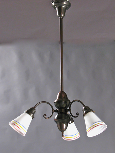 3-Light Electric Chandelier